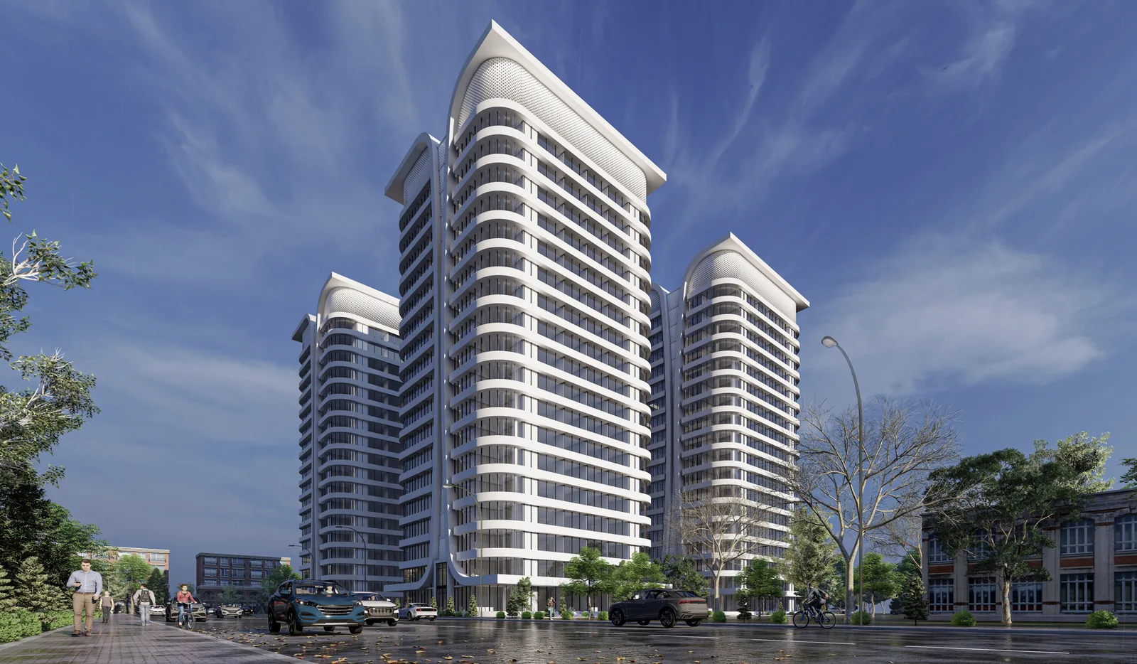 Exterior Tower Design