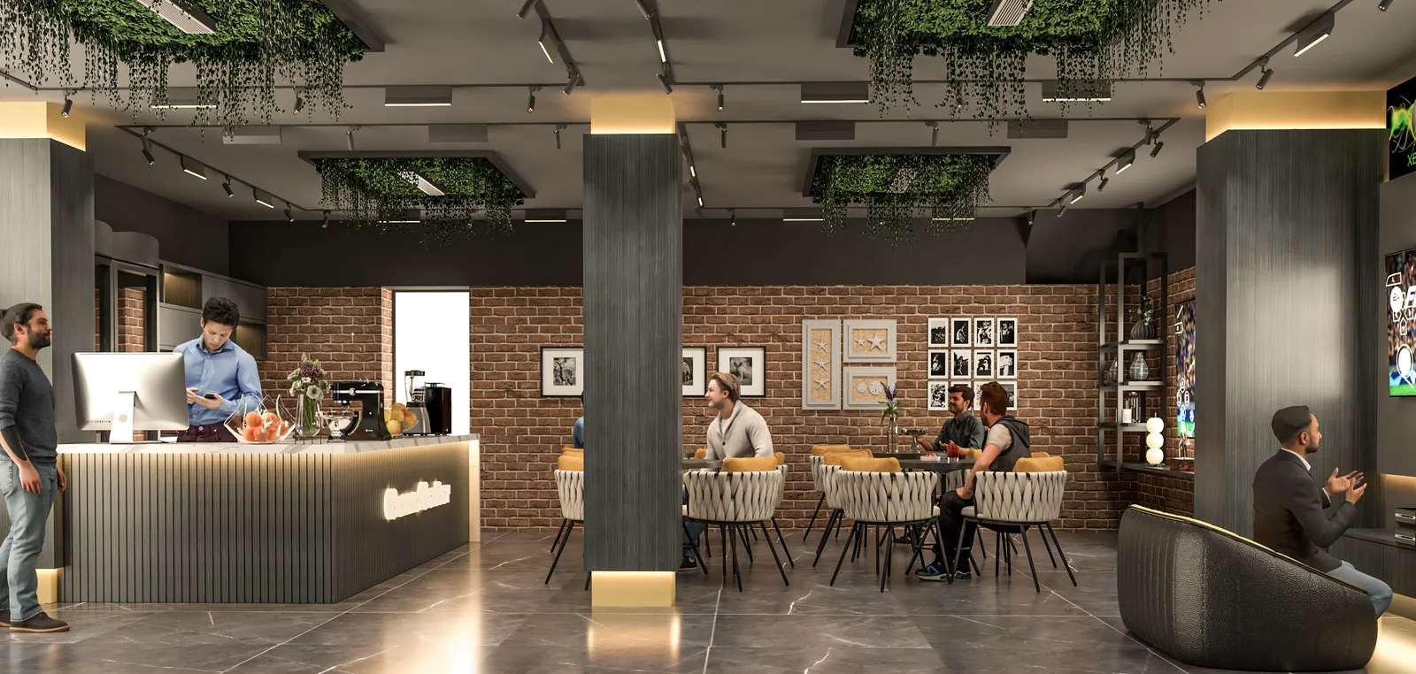Game Lounge Interior Design 