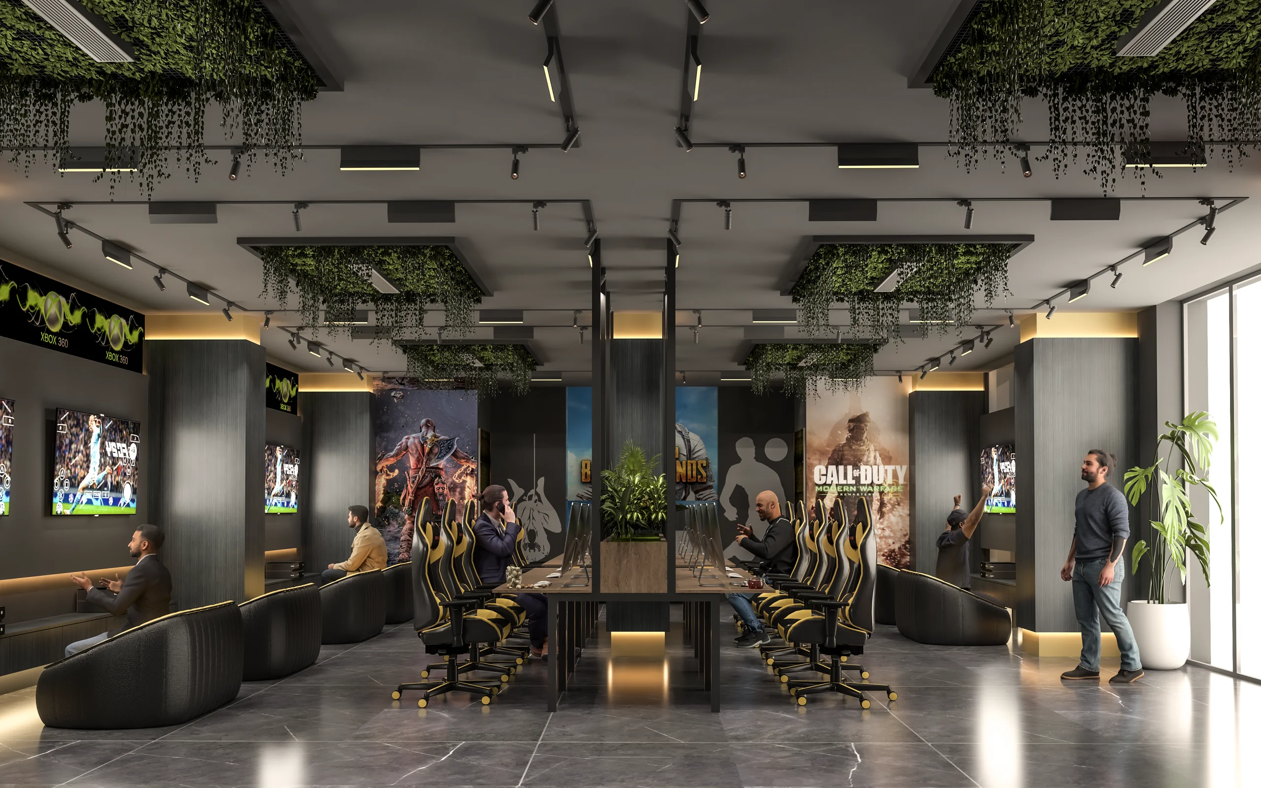 Game Lounge Interior Design