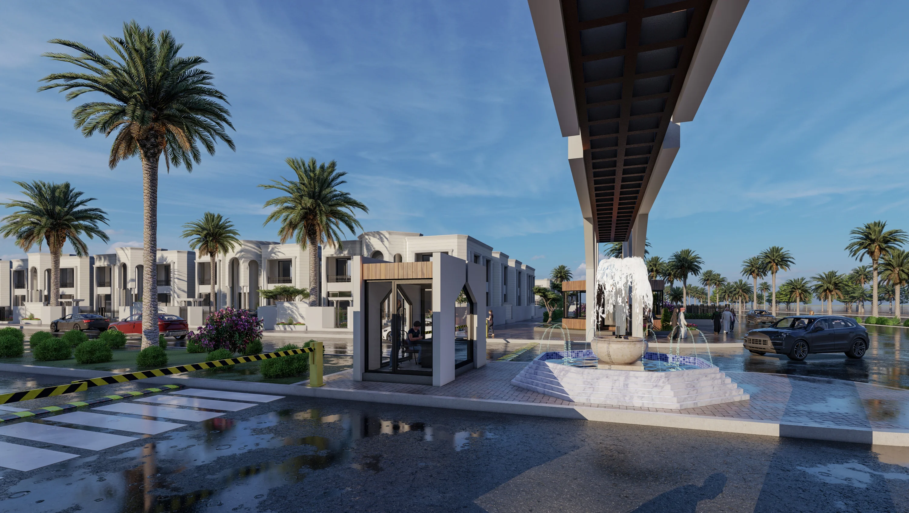 Israa Residential Complex Gate — image 1