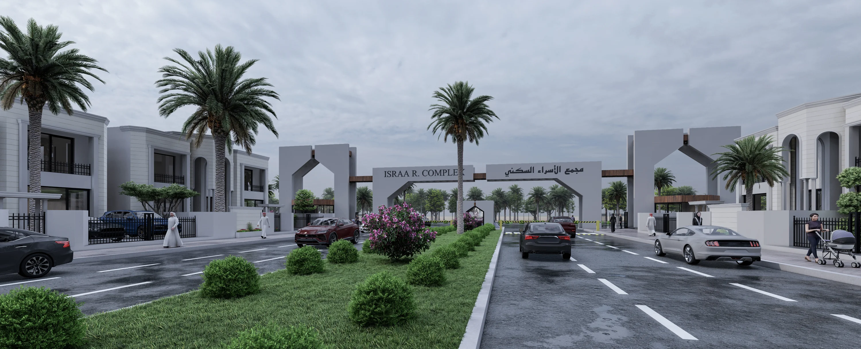 Israa Residential Complex Gate — image 4