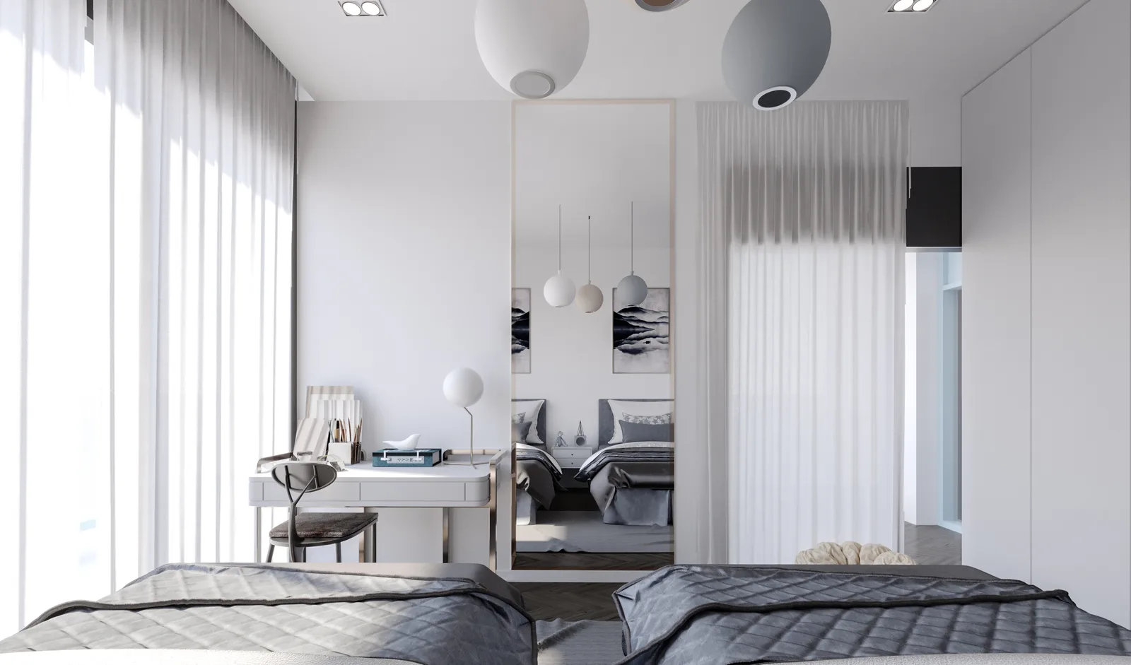 Lobby & Apartment Interior Design