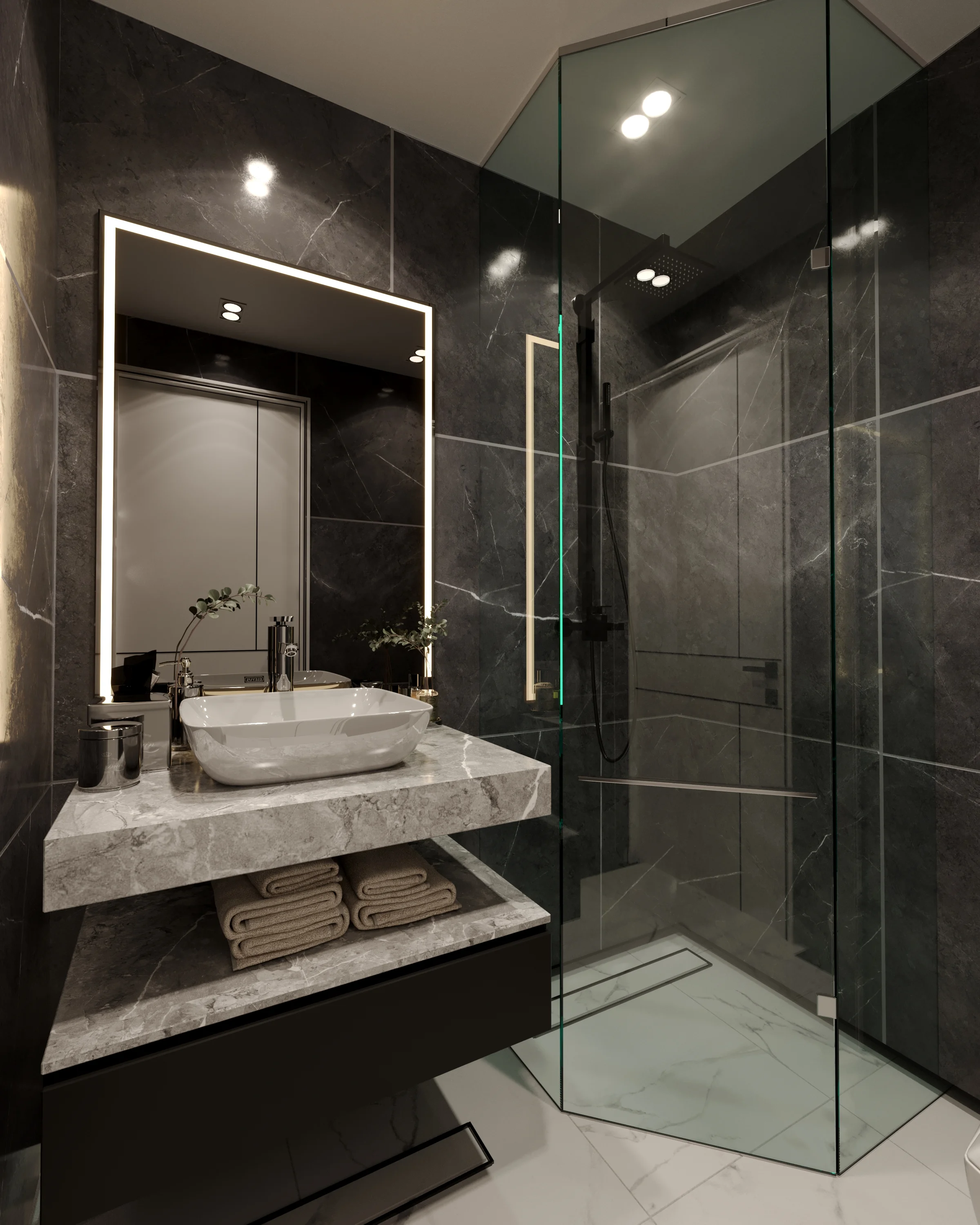 Lobby & Apartment Interior Design — image 1