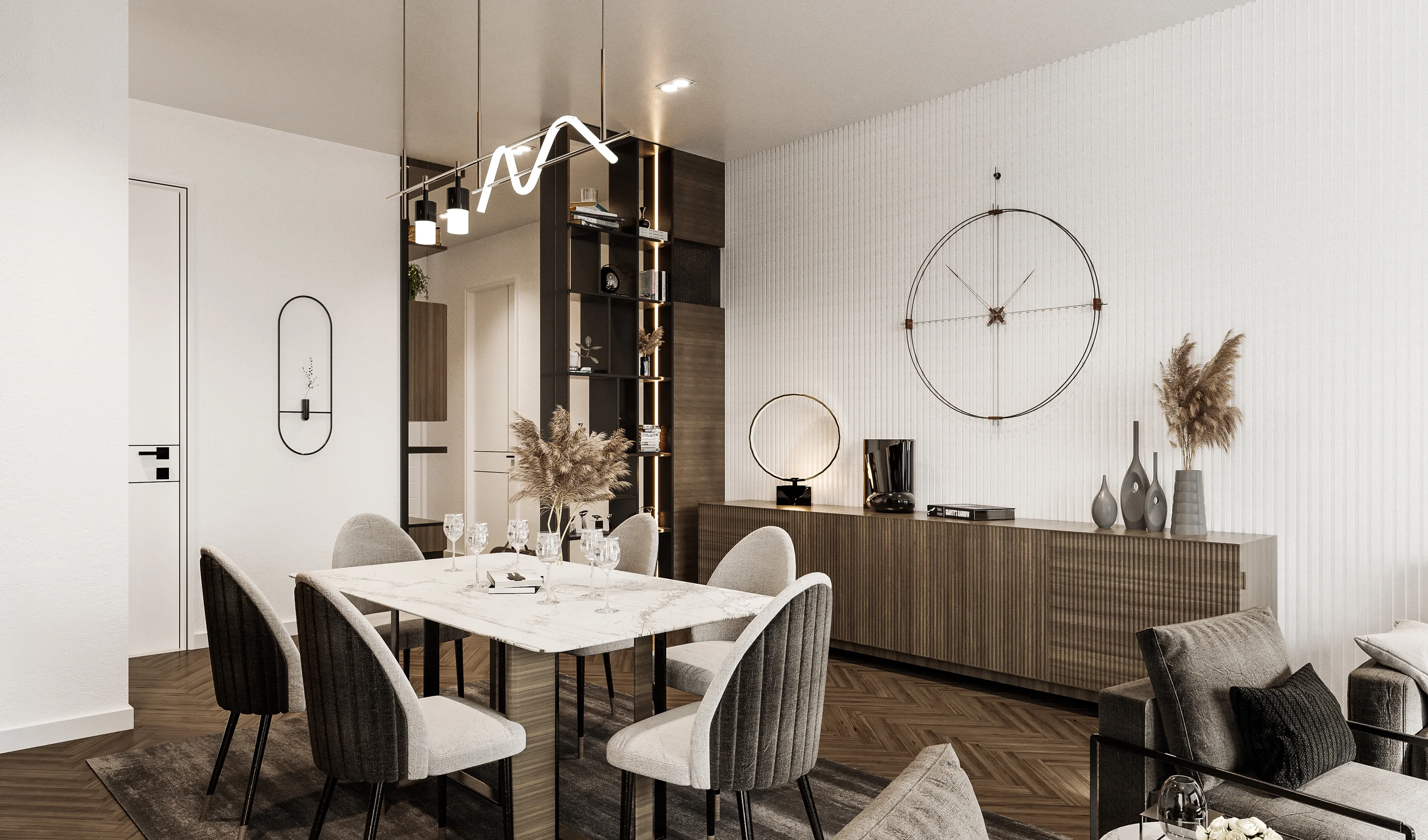Lobby & Apartment Interior Design — image 46