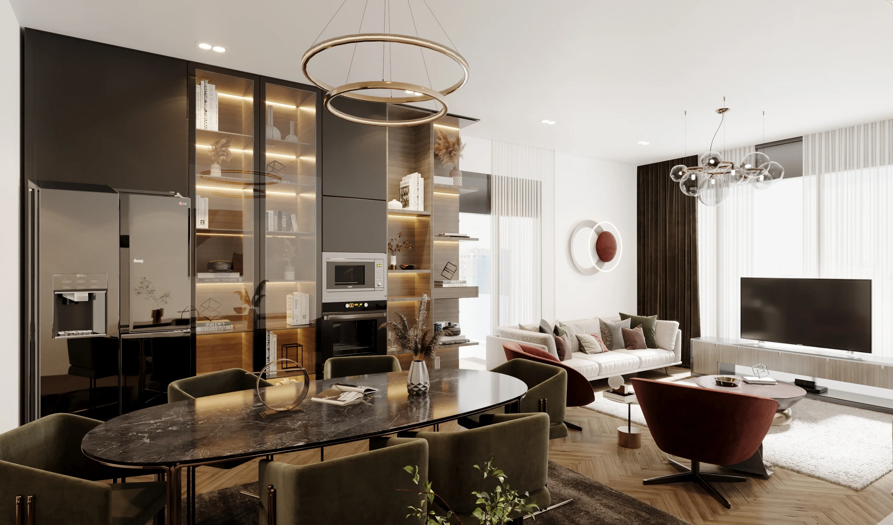 Lobby & Apartment Interior Design — image 26