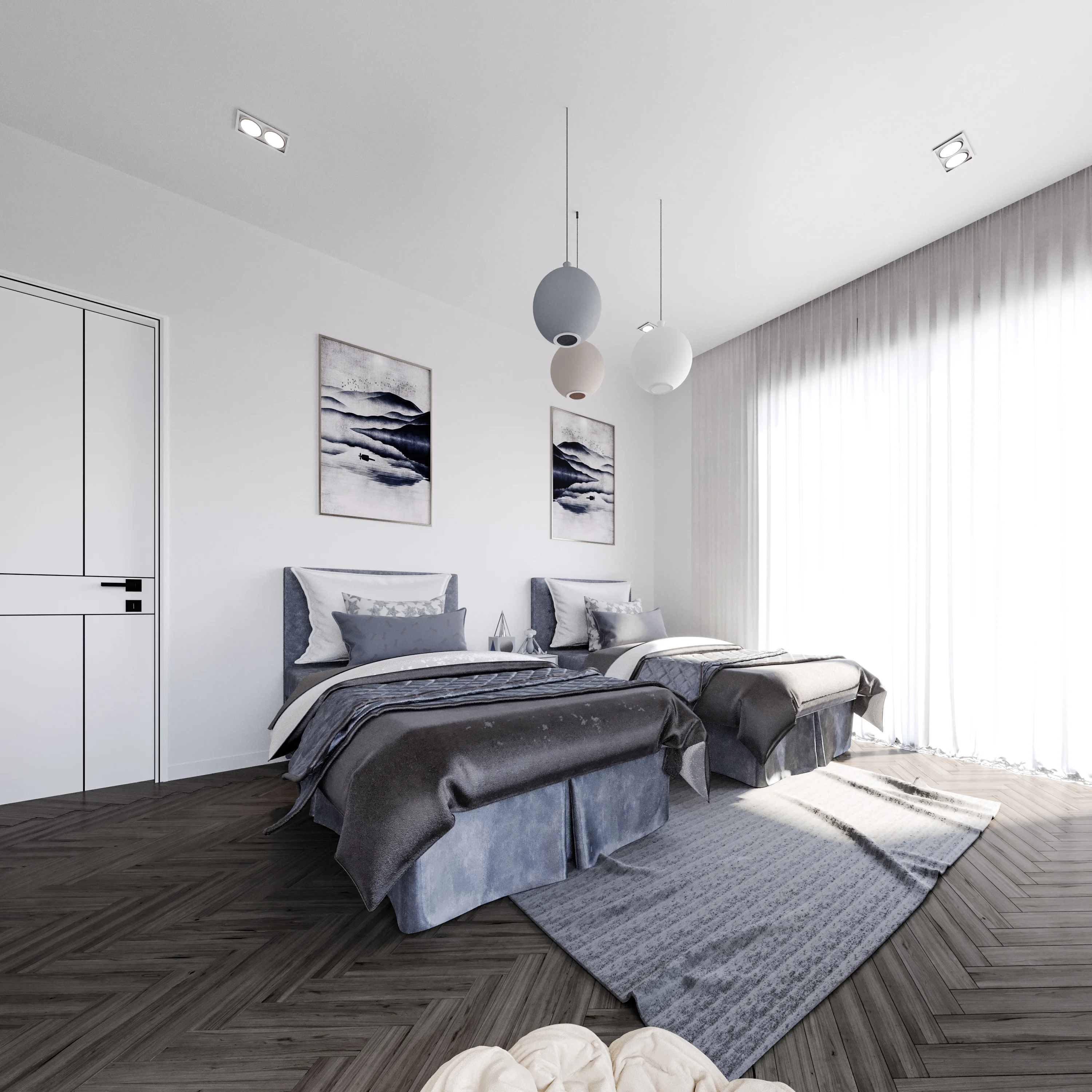Lobby & Apartment Interior Design — image 82