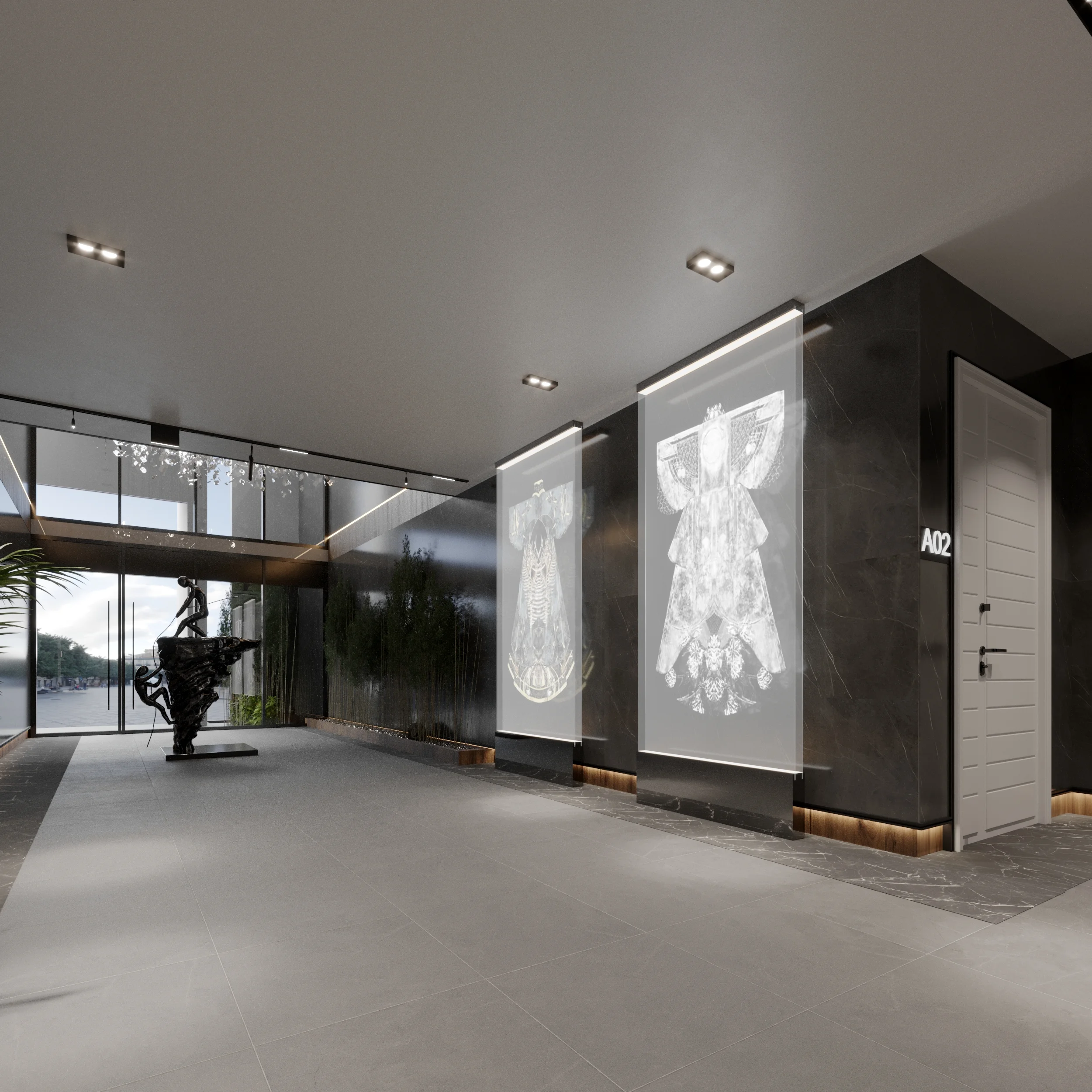 Lobby & Apartment Interior Design — image 36