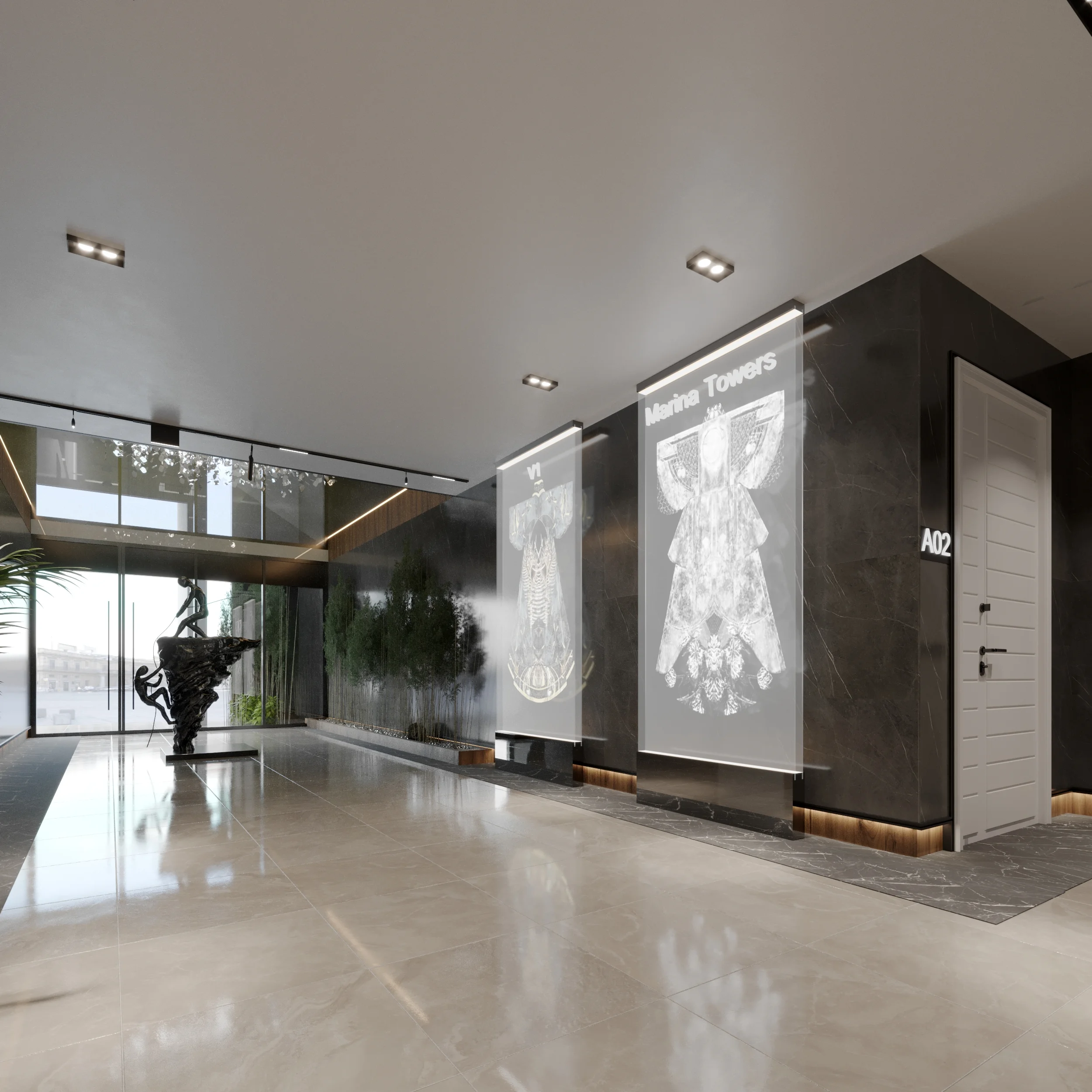 Lobby & Apartment Interior Design — image 65
