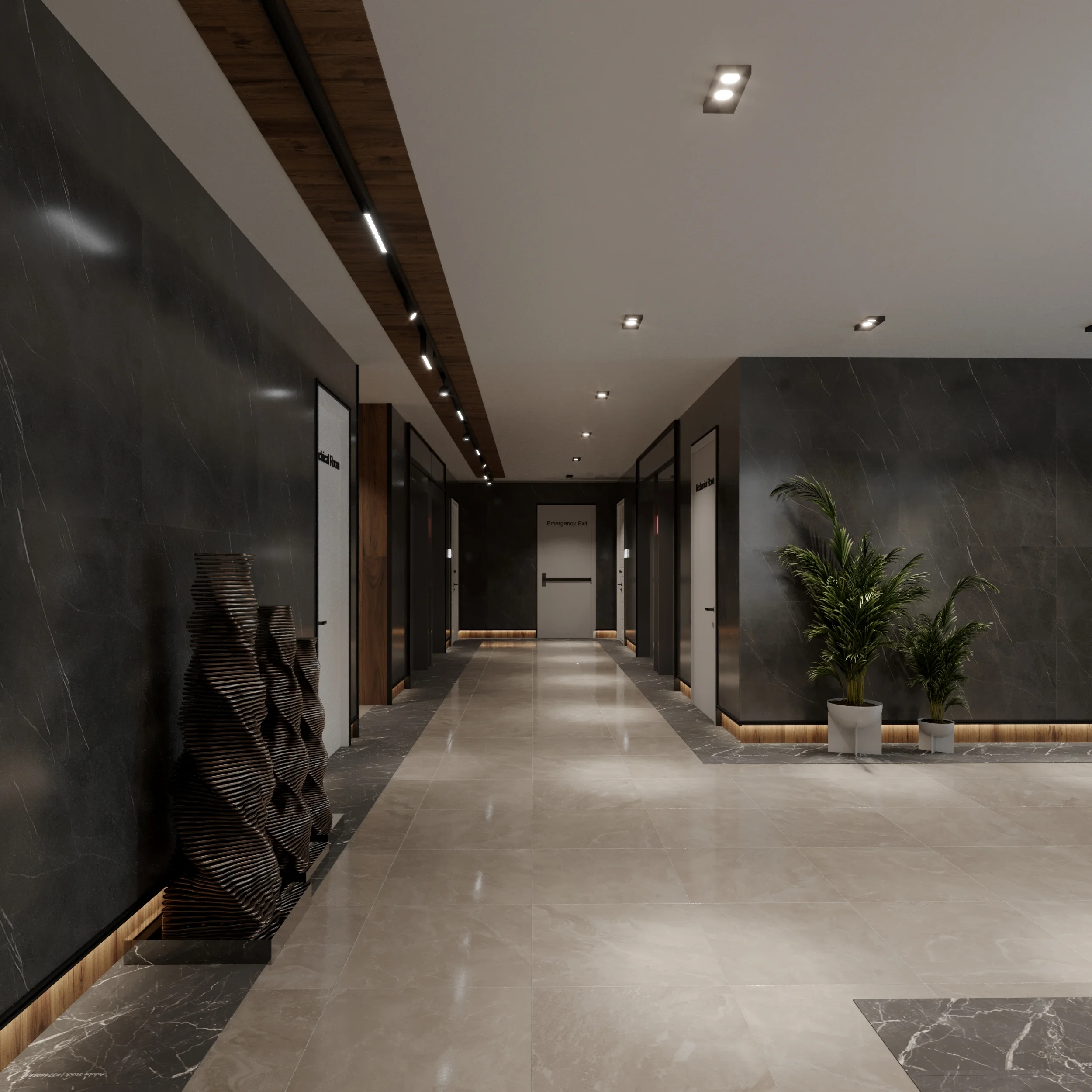 Lobby & Apartment Interior Design — image 63