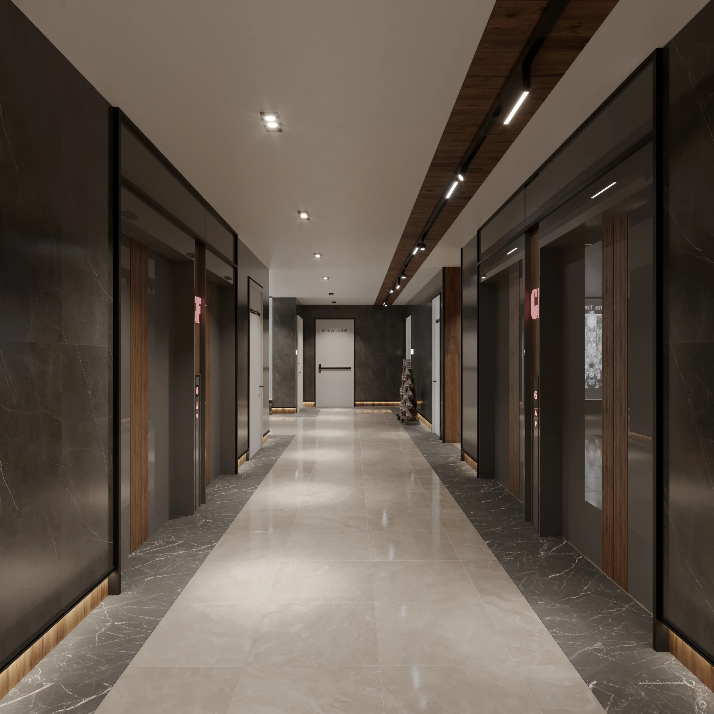 Lobby & Apartment Interior Design — image 64