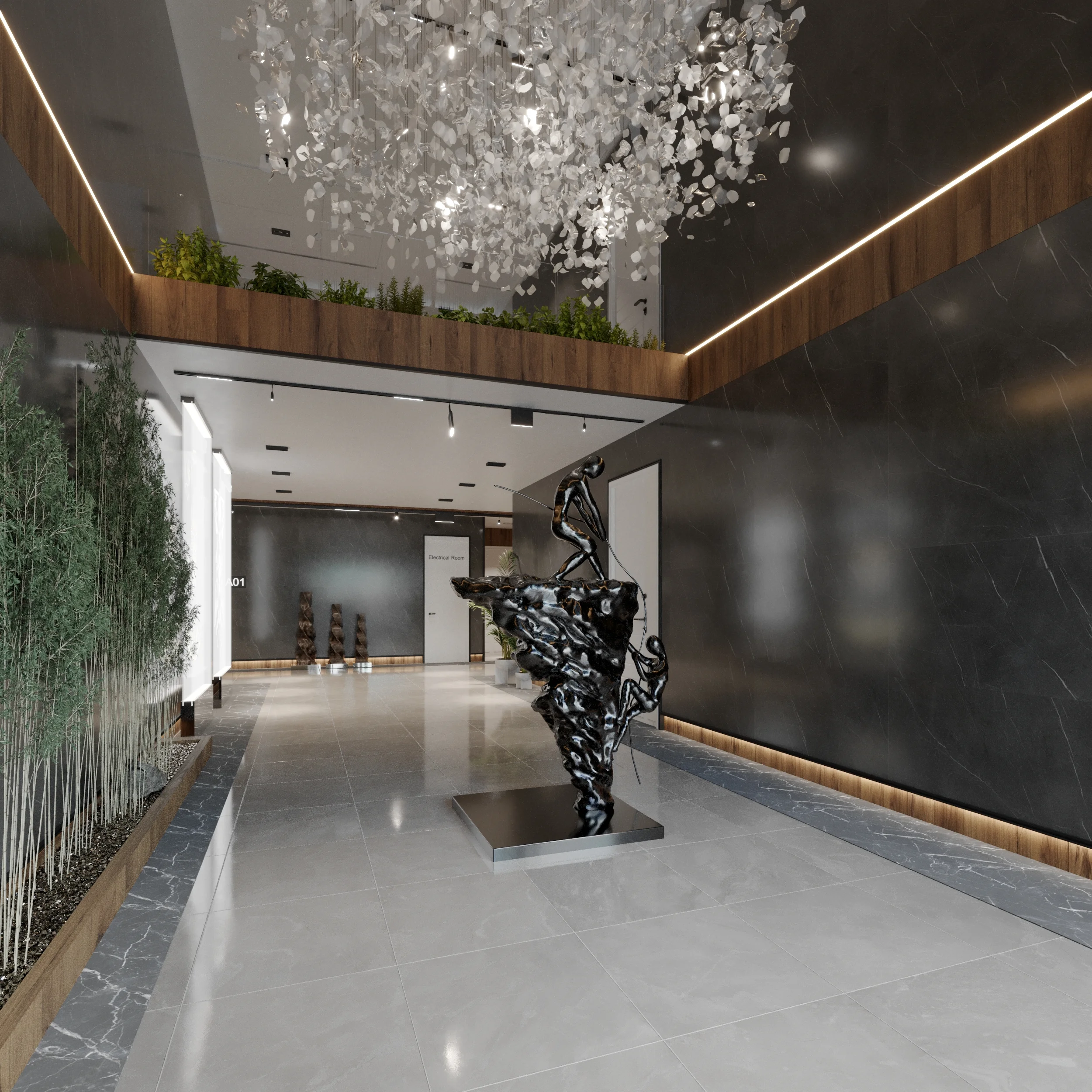 Lobby & Apartment Interior Design — image 66