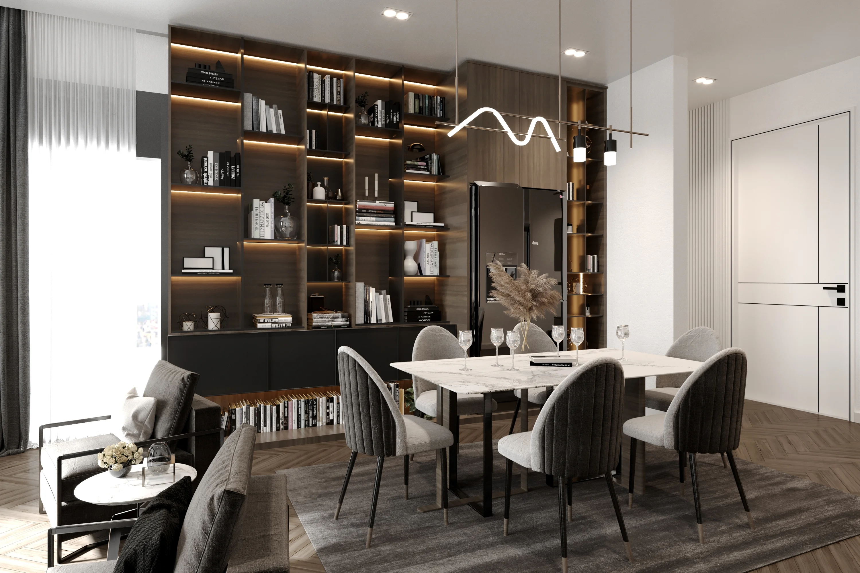 Lobby & Apartment Interior Design — image 45