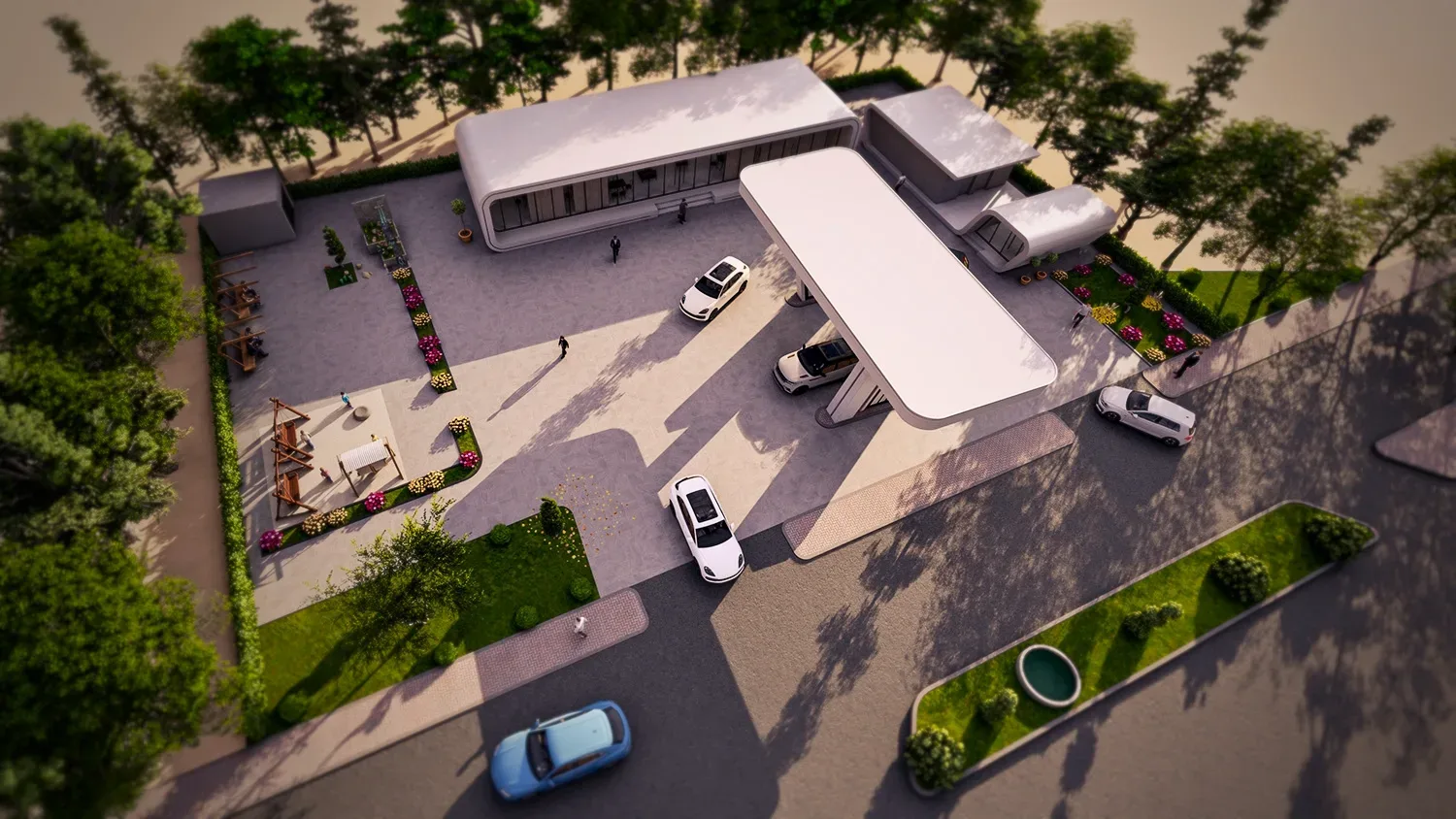 Petrol Station Design