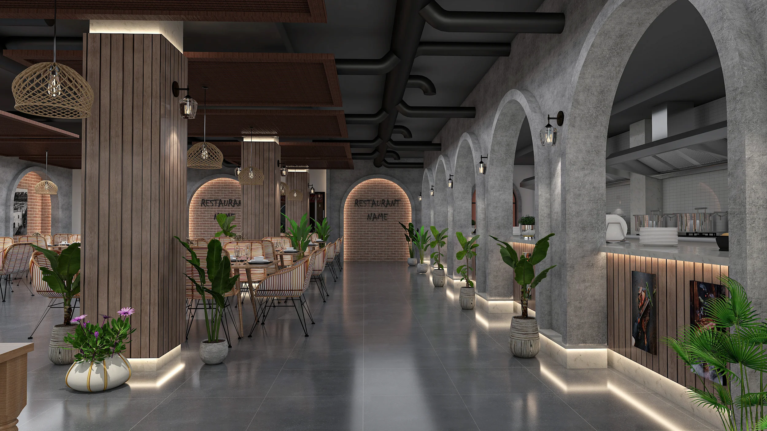 Restaurant Interior Design — image 4
