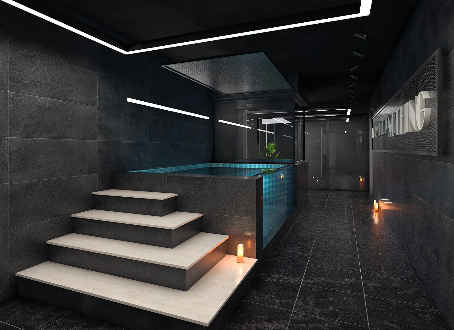 Spa & Gym Interior Design